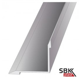 ПО-21/21 алюминиевый внутренний угловой порог гладкий